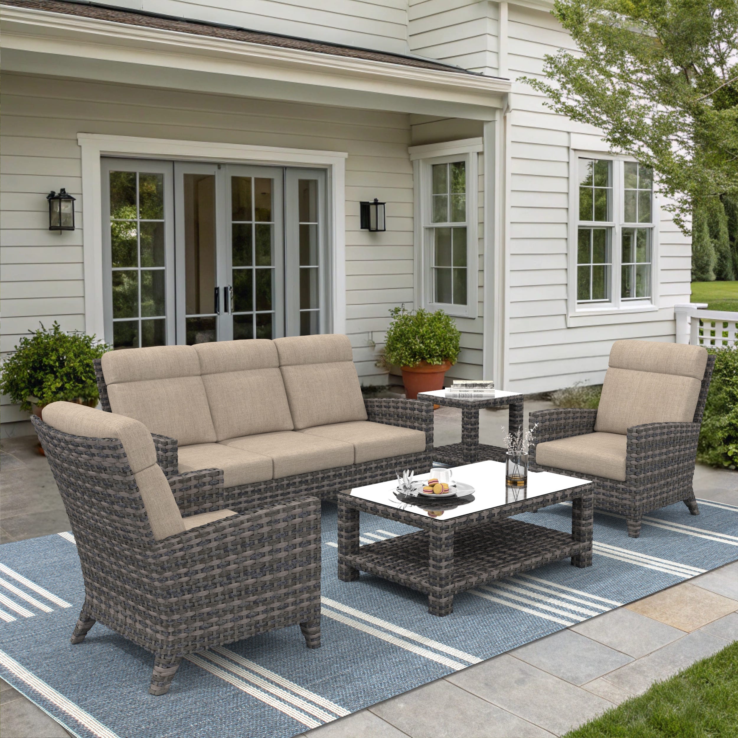 Patio Set 5 Piece