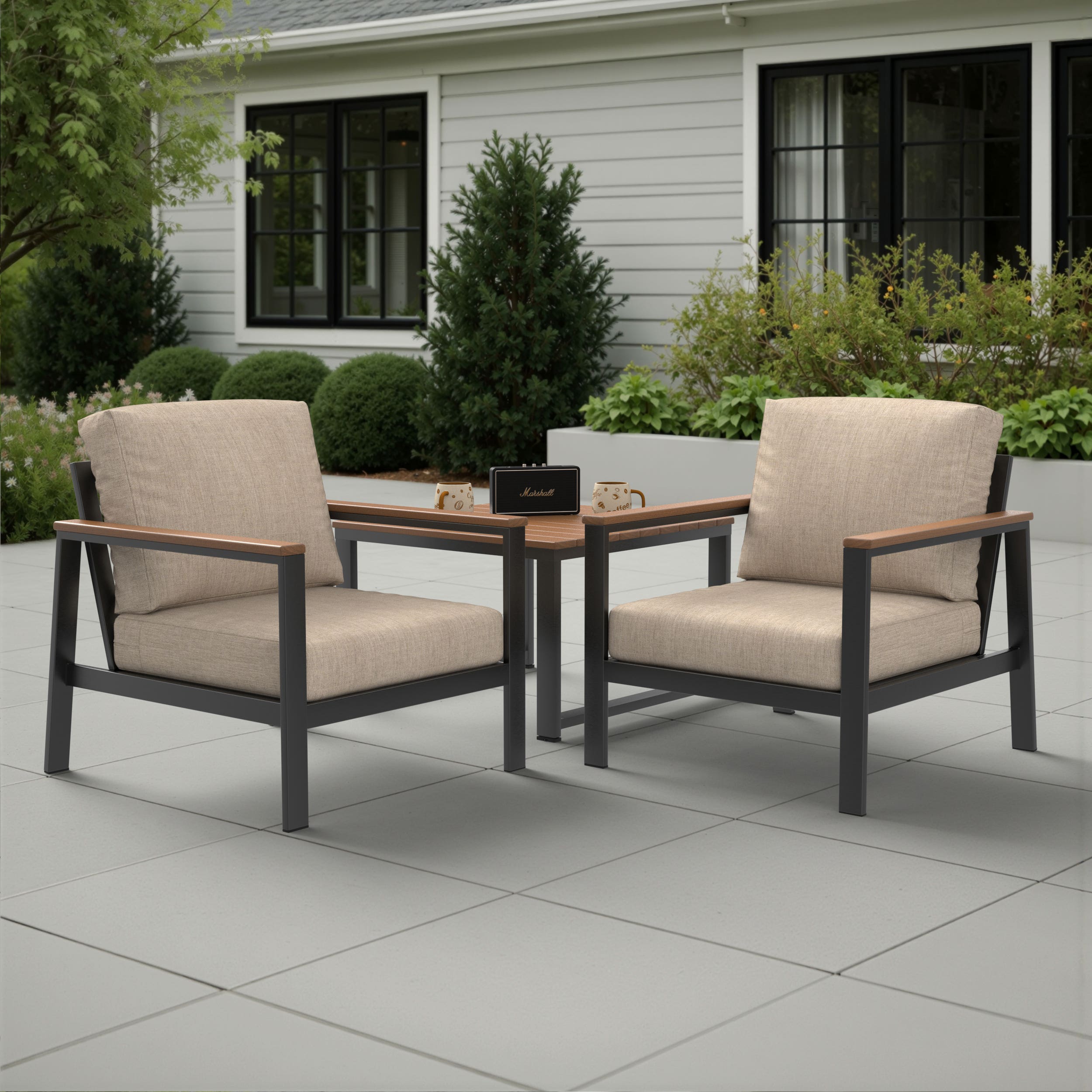 Hanover 3-Piece Balcony Patio Set | PatioHQ