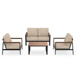 Hanover 4 Piece Conversation Patio Set