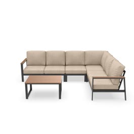 Hanover 5 Piece Modular Patio Set