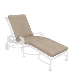 O.W. Lee Classico Chaise Lounge Replacement Cushion - 1 Seat 1 Back