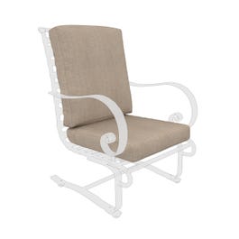O.W. Lee Classico High Back Spring Lounge Chair Replacement Cushion - 1 Seat 1 Back