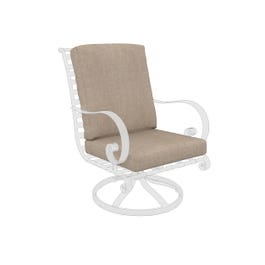 O.W. Lee Classico High Back Swivel Rocker Lounge Chair Replacement Cushion - 1 Seat 1 Back