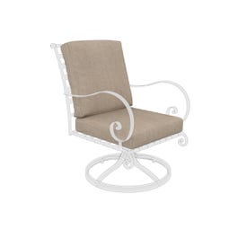 O.W. Lee Classico Swivel Rocker Club Chair Replacement Cushion - 1 Seat 1 Back