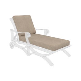 O.W. Lee Luna Adjustable Chaise Lounge Replacement Cushion - 1 Seat 1 Back