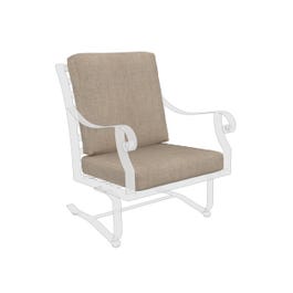O.W. Lee Luna Spring Base Lounge Chair Replacement Cushion - 1 Seat 1 Back