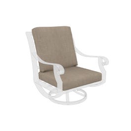O.W. Lee Luna Swivel Rocker Lounge Chair Replacement Cushion - 1 Seat 1 Back
