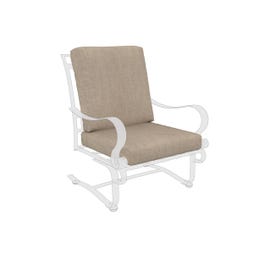 O.W. Lee Marquette Spring Base Club Chair Replacement Cushion - 1 Seat 1 Back