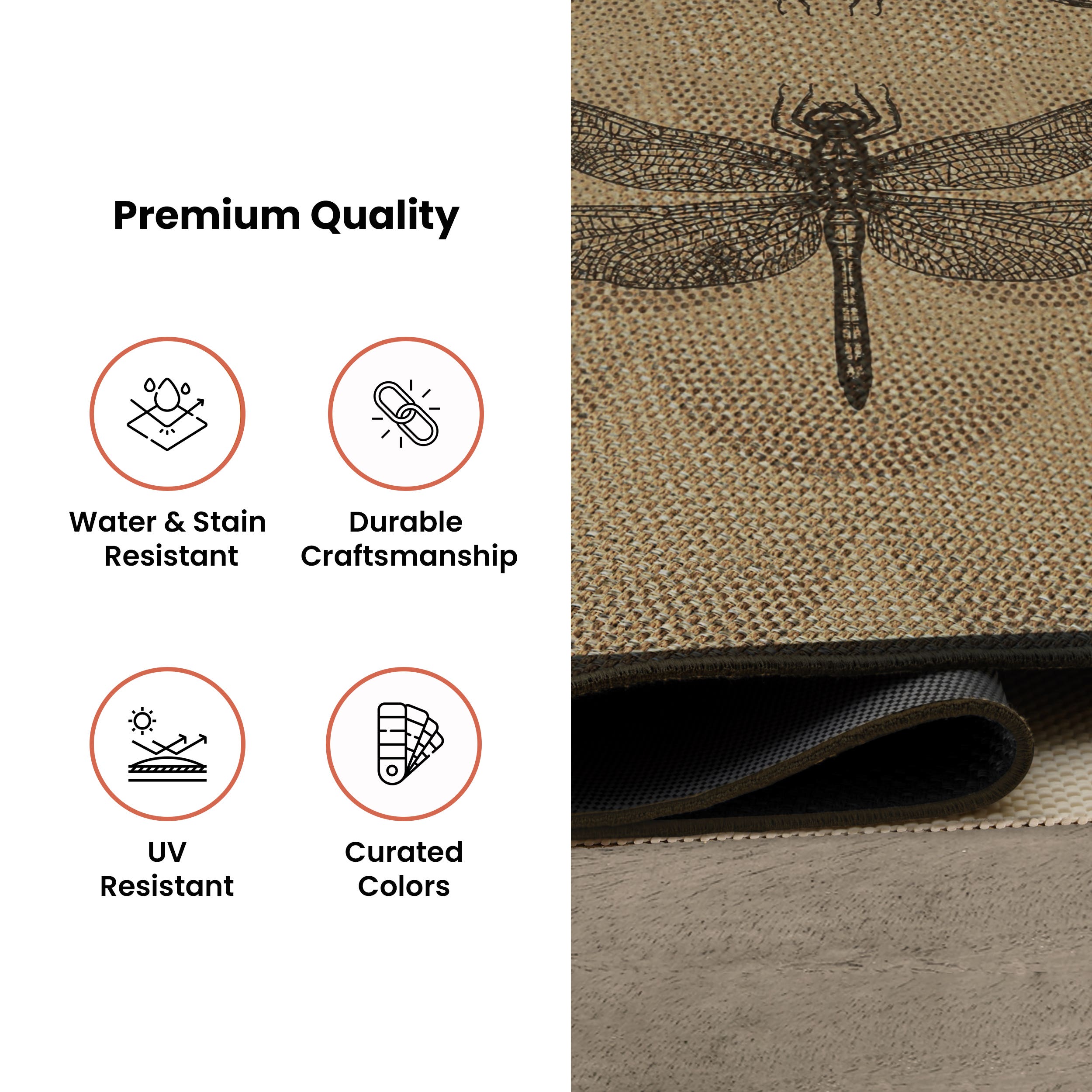 Custom Rectangle Outdoor Rugs | Durable & Stylish | PatioHQ