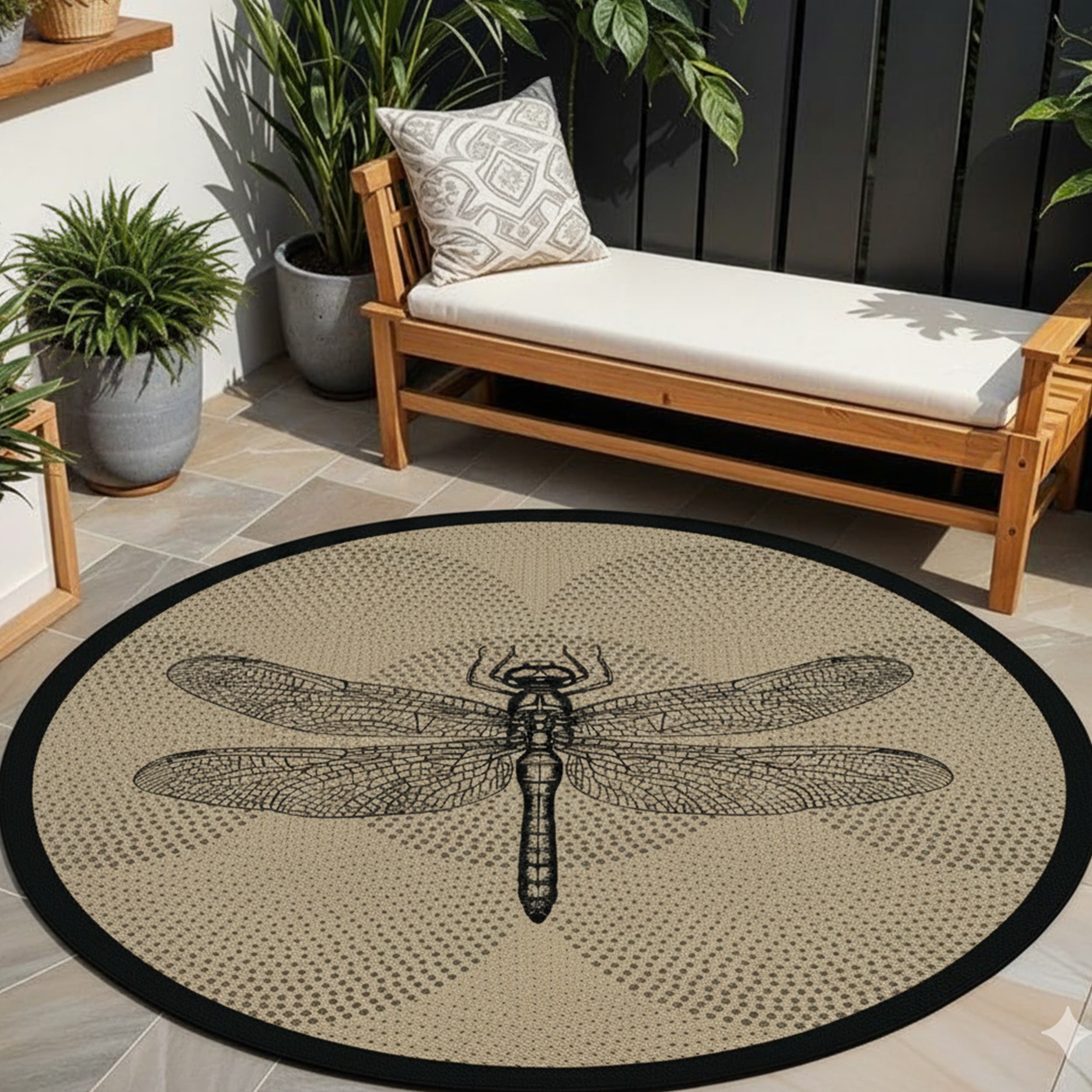 Custom Round Outdoor Rugs for Patios | PatioHQ