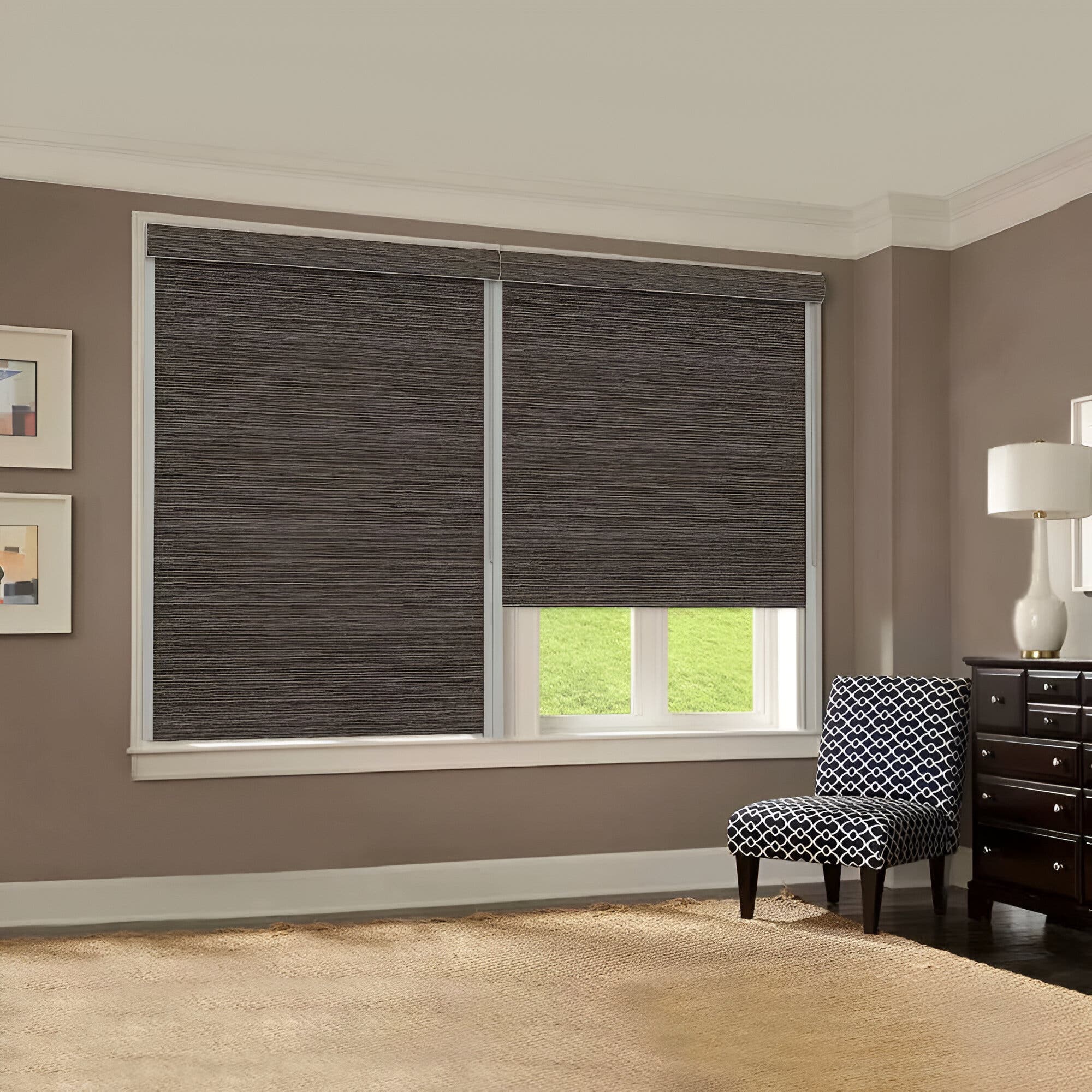 Textured Blackout Roller Shade