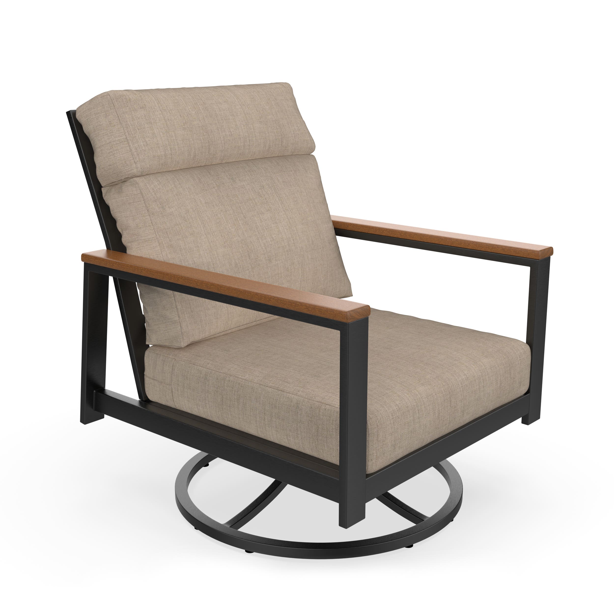 Windsor Swivel Rocking Chair for Patio | Relax in Motion | PatioHQ