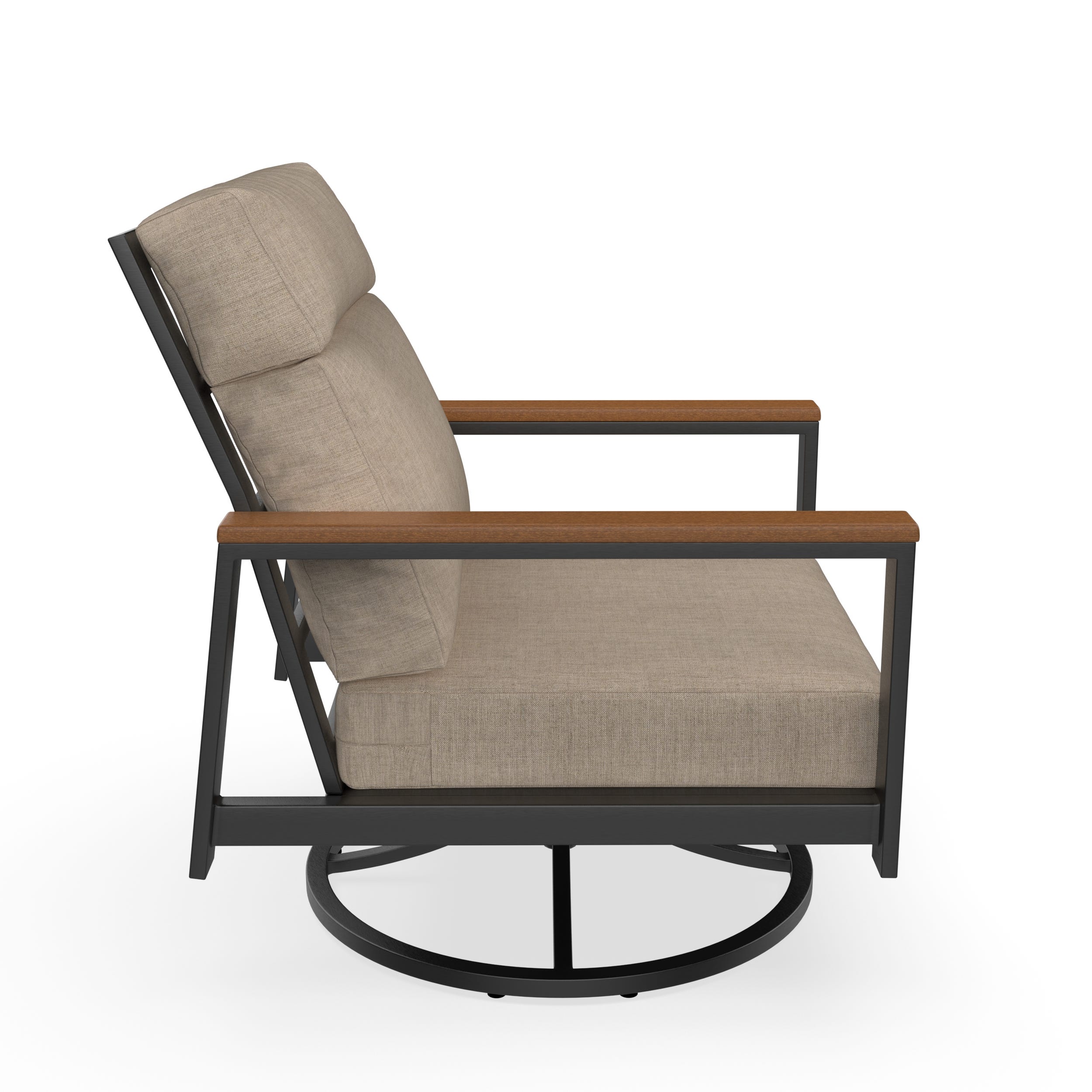 Windsor Swivel Rocking Chair for Patio | Relax in Motion | PatioHQ
