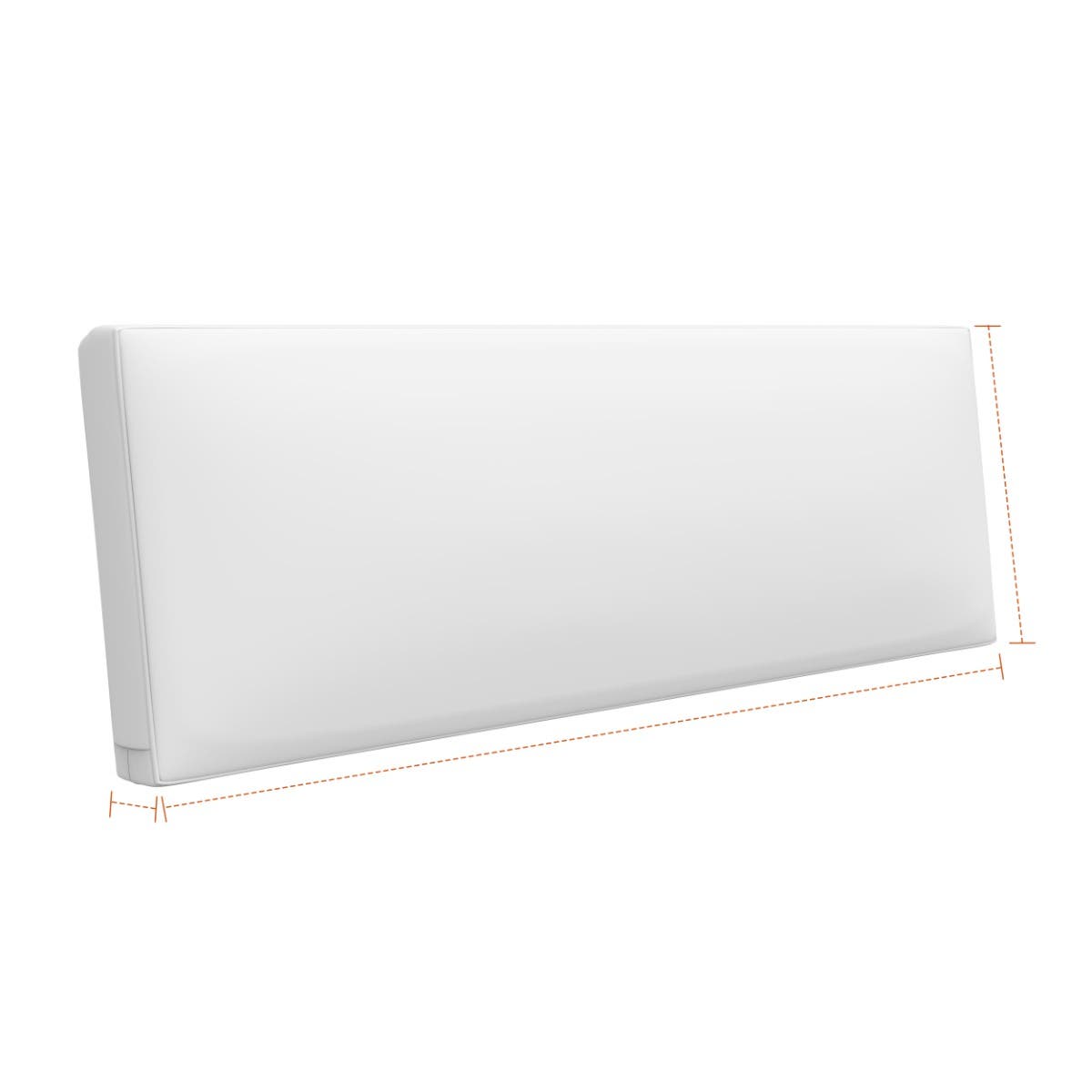 Custom Outdoor Bench Back Cushion | Sunbrella® fabric Comfort