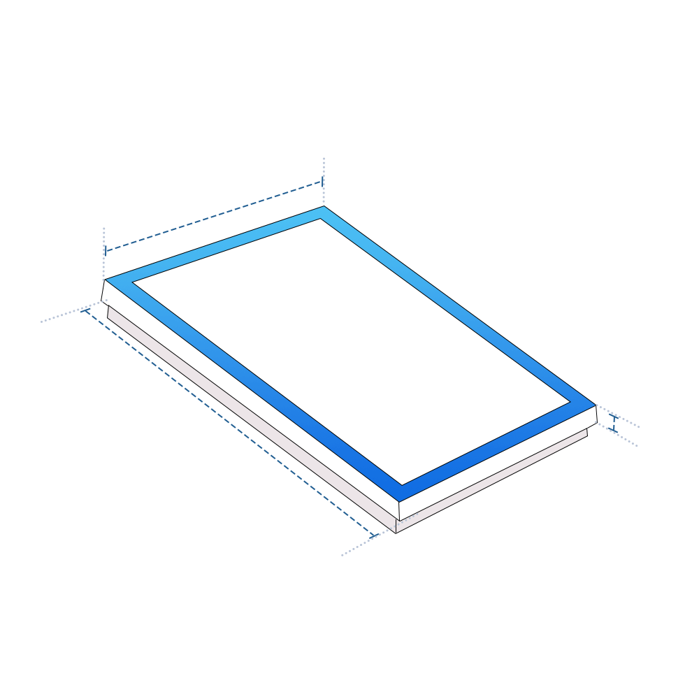 Custom Skylight Covers - Rectangular/Square