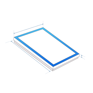 Custom Skylight Covers - Rectangular/Square