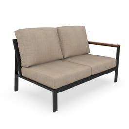 Hanover Patio Sectional Left Arm Loveseat