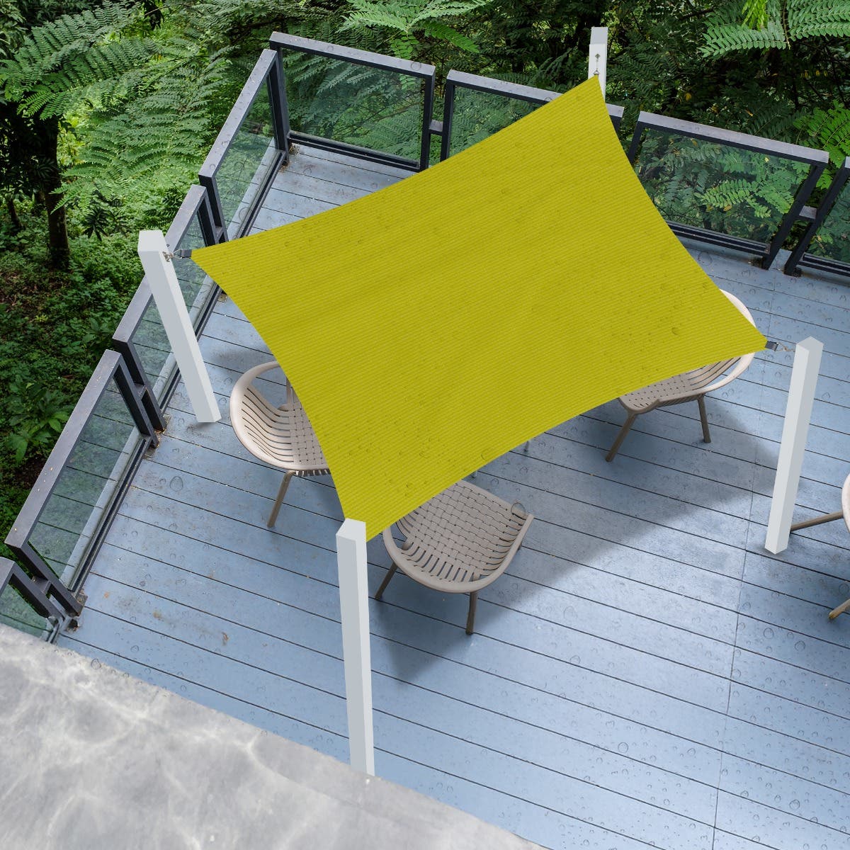 Waterproof Sun Shade Sail - Square