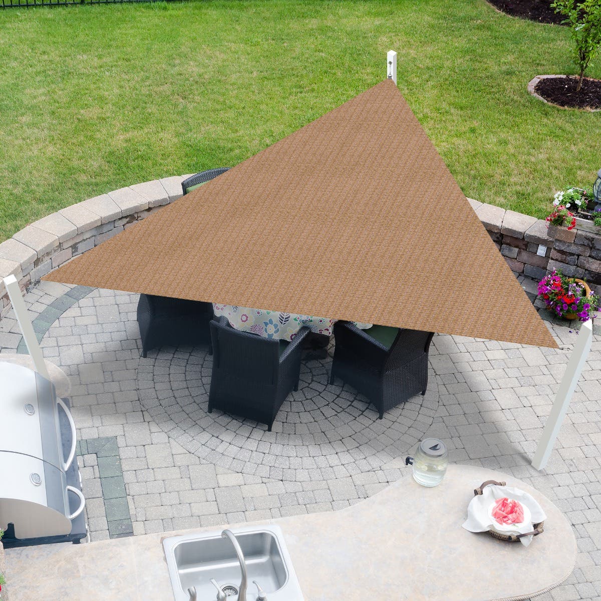 Custom Sun Shade Sail - Triangle
