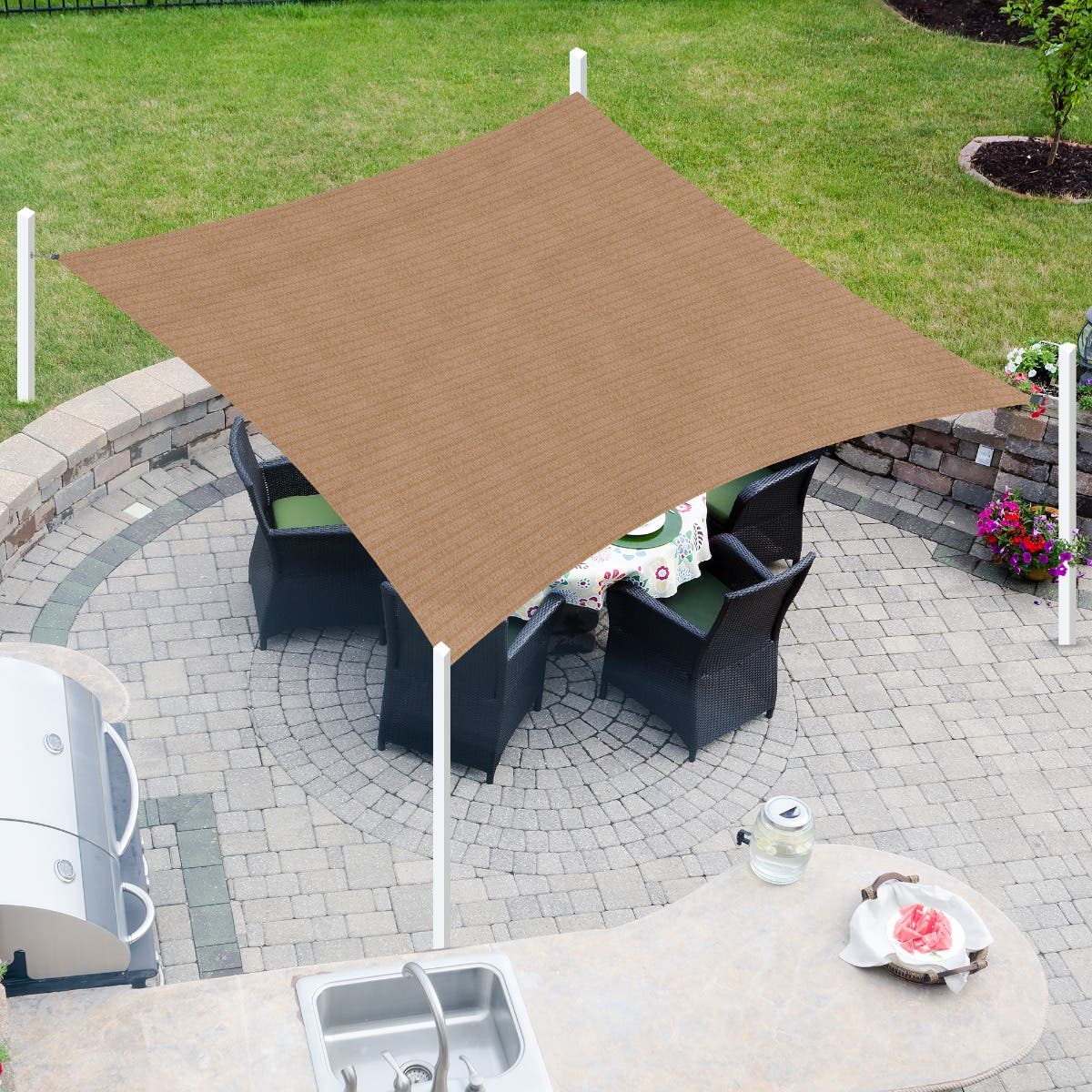 Custom Sun Shade Sail - Square